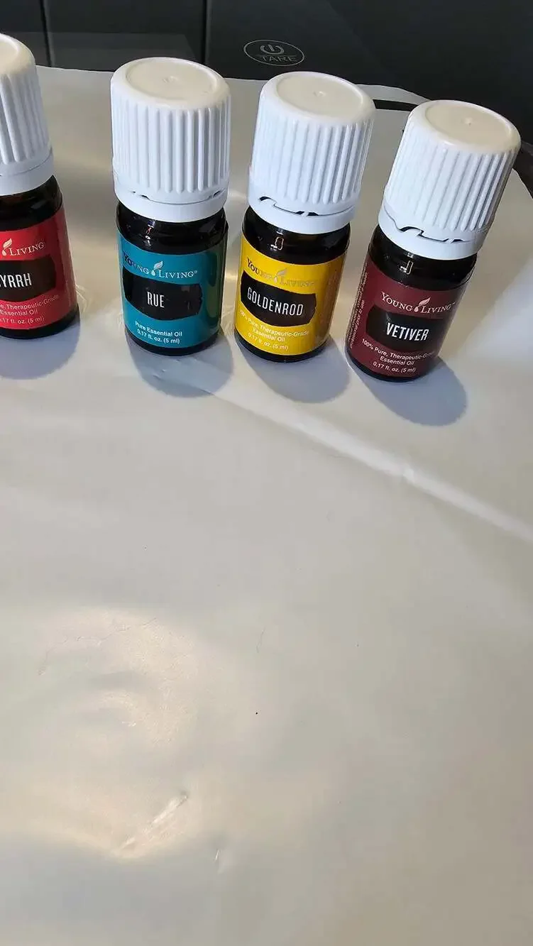 Young Living Essential Oils:Mister,Sacred Frankincense,Myrrh,Rue,Goldenrod,Vetiv